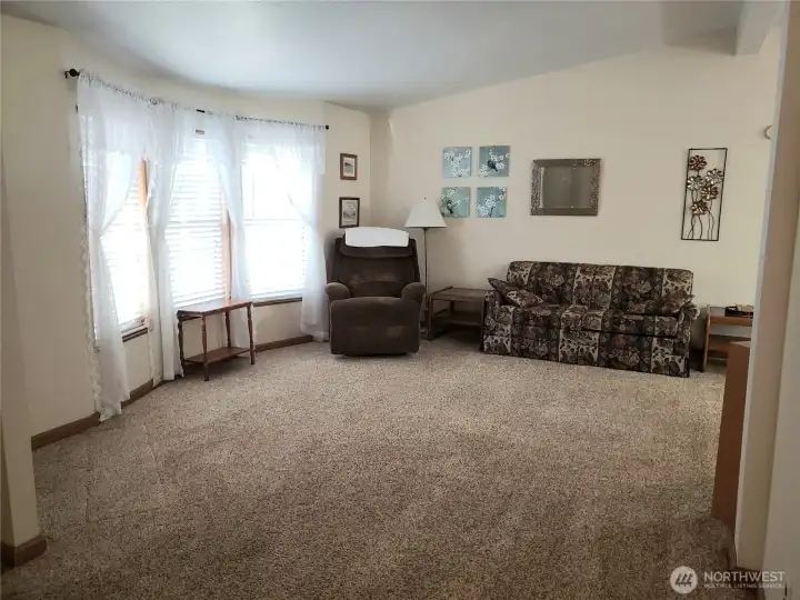 Another Picture of the Huge Living Room from the Hallway.