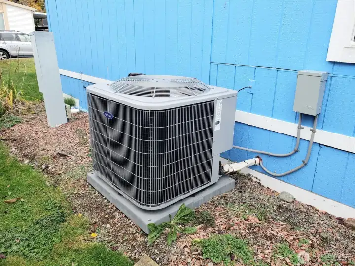 Newer Heat Pump for Lower Cost on Heating in the Winter and Air Conditioning in the Summer.