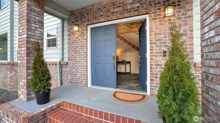 An inviting entryway designed to greet guests with style and comfort.
