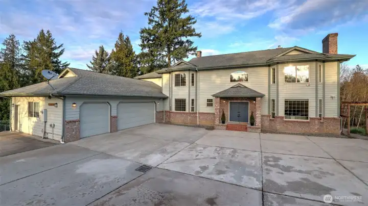 Plenty of room for guests and everyday convenience with expansive driveway parking.