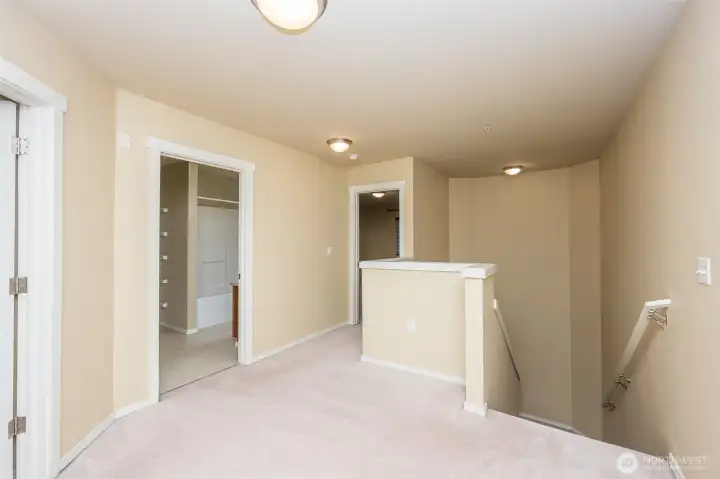 3rd floor view of hallway