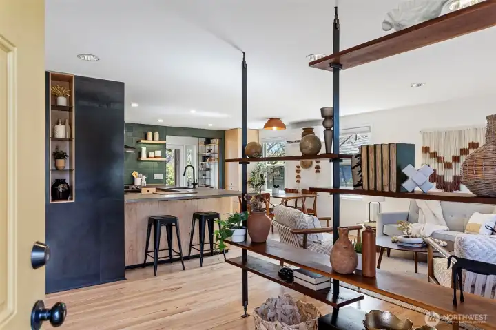 Front door entry welcomes you