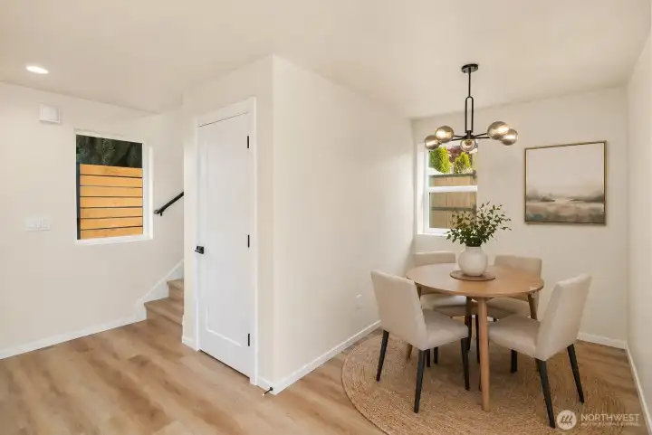 Photo is virtually staged