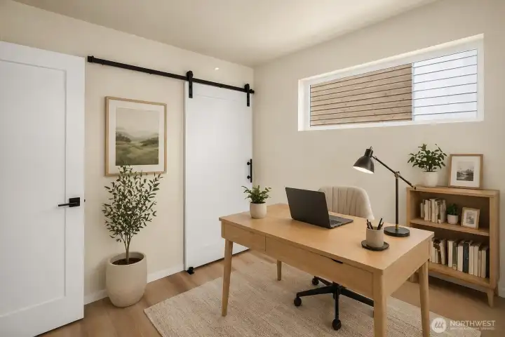 Photo is virtually staged