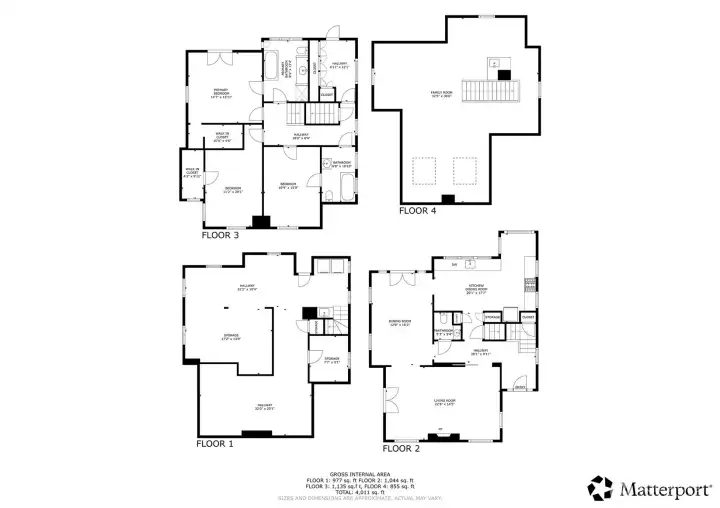 Floor plans of house. Floor plans of house.