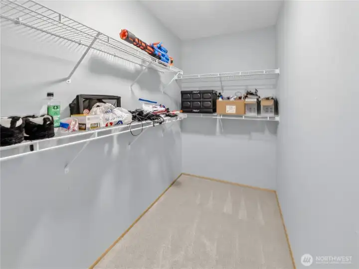 Walk-in Closet to bedroom #1 Walk-in Closet to bedroom #1