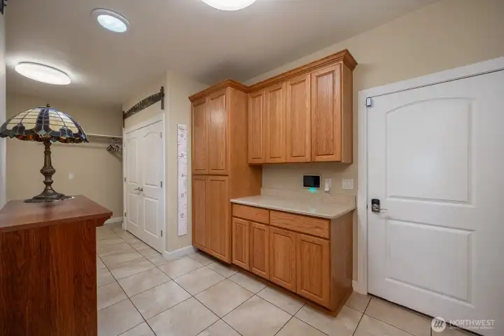 Laundry, Equipment, Storage, and access to the Garage.