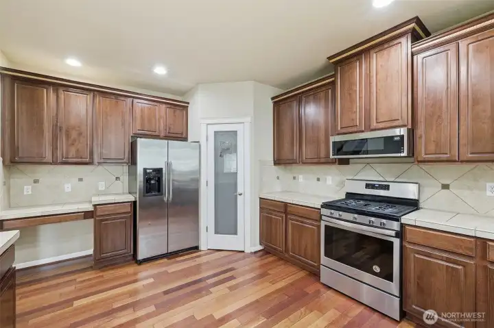 Kitchen with Walk-In Pantry