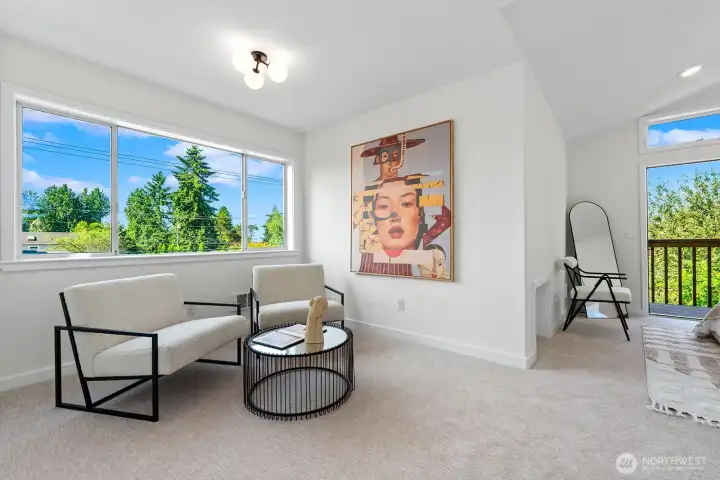Primary Suite - Sitting Area or convert to you amazing walk-in closet! Primary Suite - Sitting Area or convert to you amazing walk-in closet!