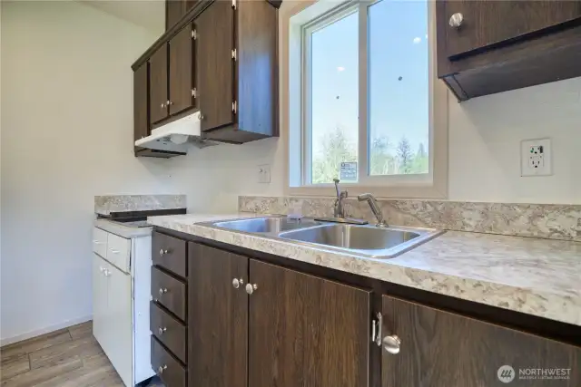 Sink and stove top