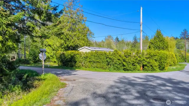 House located at the corner of Weasel Run and Moose Trail