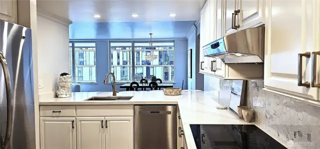Enjoy the view while cooking