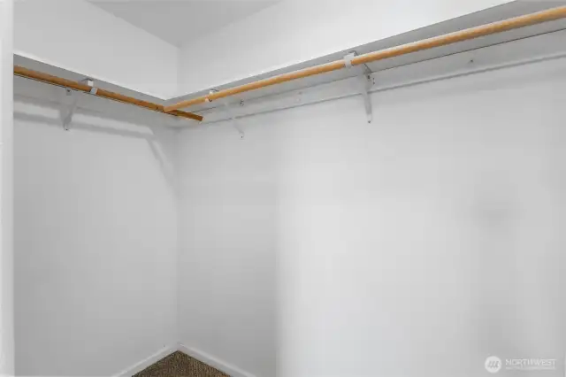 Primary bedroom closet