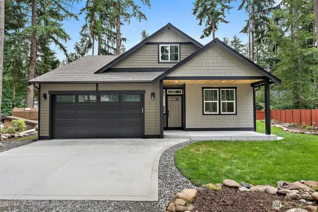 BRAND NEW BUILD! Stunning Curb Appeal & Quality Custom Features Throughout! Front & Backyard Landscaping Frame this Large Cul-de-Sac Parcel!