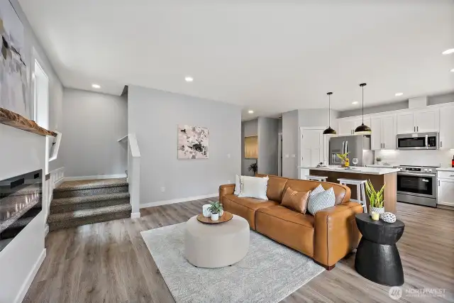 Durable, Easy Care LVP Floors Throughout the Main Level!