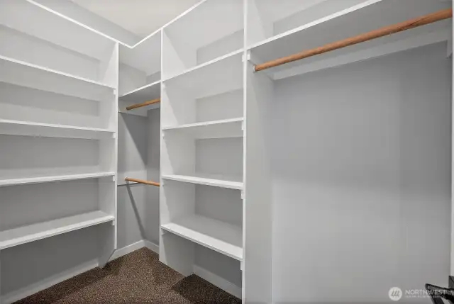 Main Level Primary Suite Walk-In Closet!