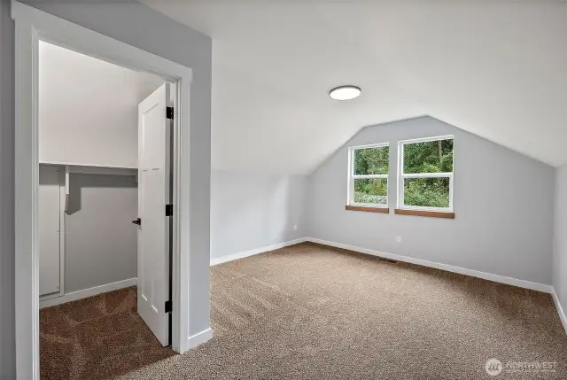 One of Two Upstairs Bedrooms!