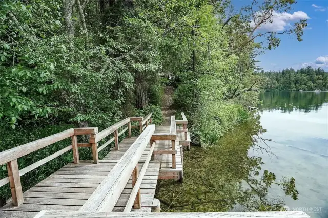 One of Many Community Paths and Trails!
