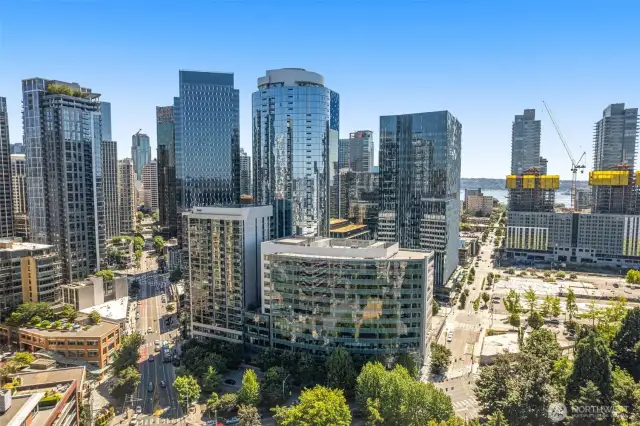 Enso has an Amazing South Lake Union location close to Denny Park, SLU Farmers Market, Lake Union, Space Needled and across from Whole Foods.