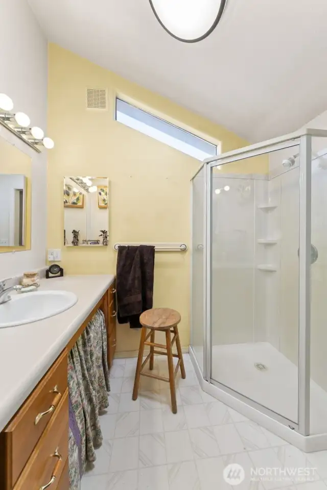 Bathroom off of Family Room