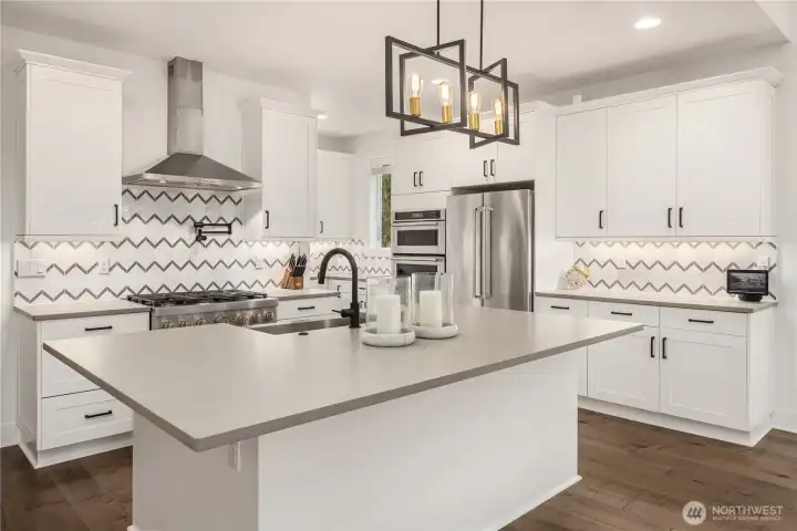 Large kitchen Island