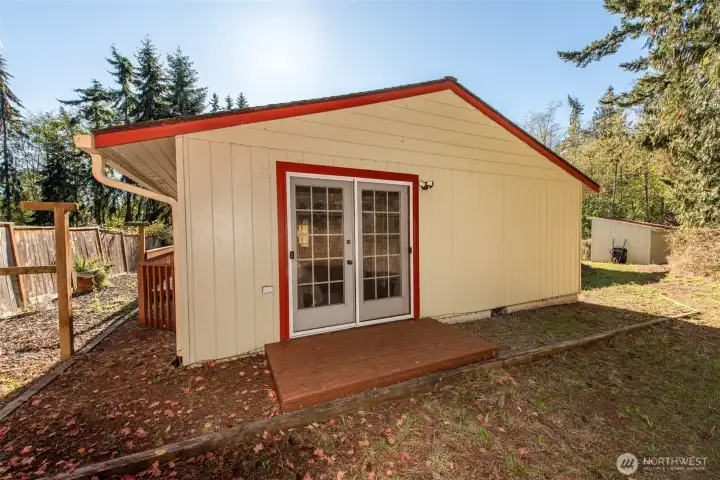 French Doors off Primary