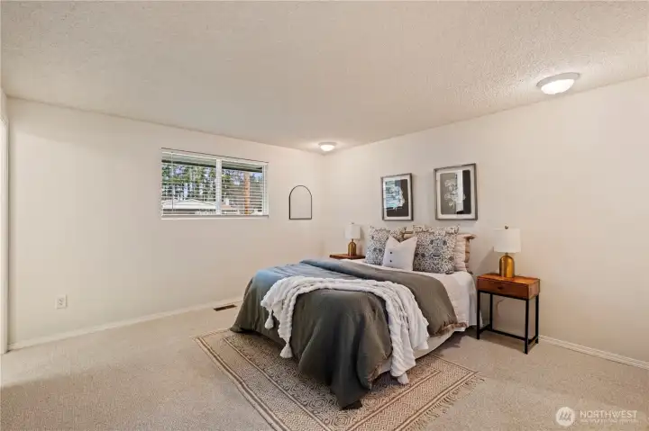 Large primary bedroom