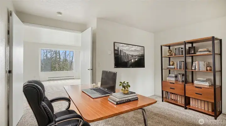 Another view of the guest bedroom.