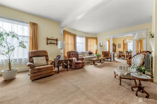 View towards dining room