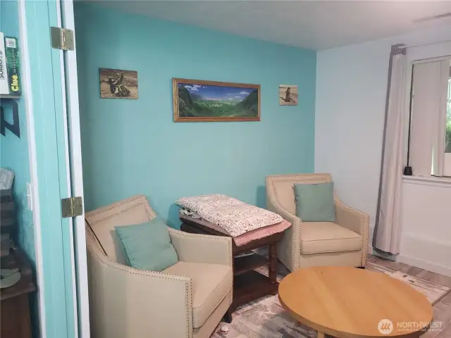 Lower bedroom - front entry