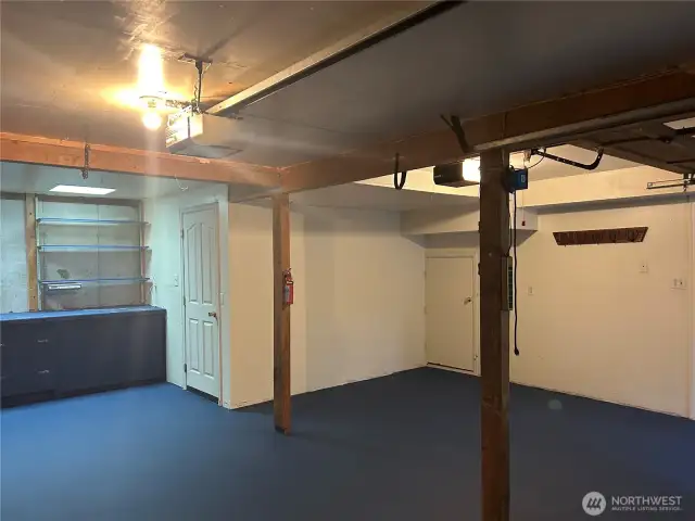 2-car garage (attached)  Recently updated with new floor sealant for a clean finish.