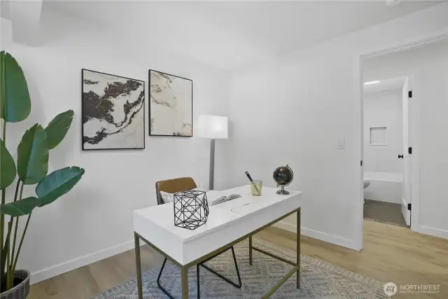 Second bedroom or use as office space