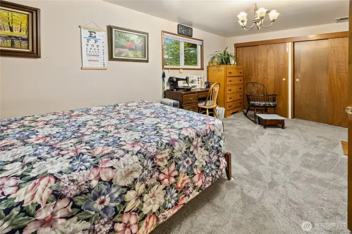 Bedroom on Main floor