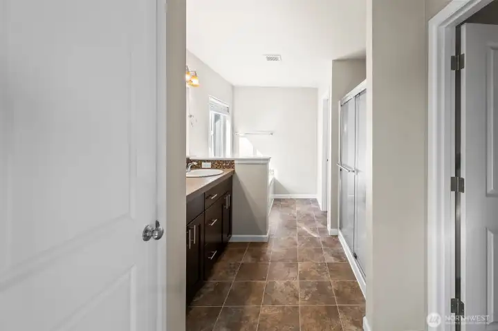 Huge primary bath