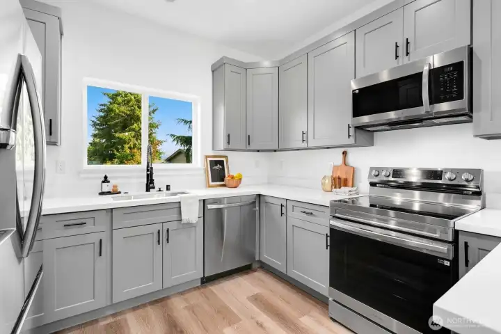 Nice kitchen cabinets