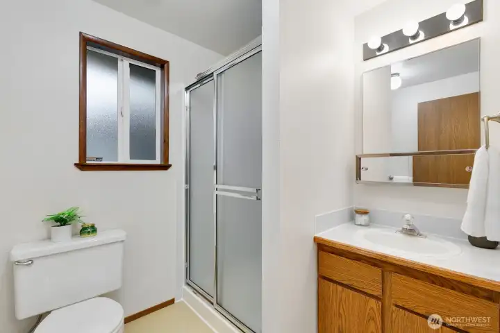 This is the 3/4 bath.