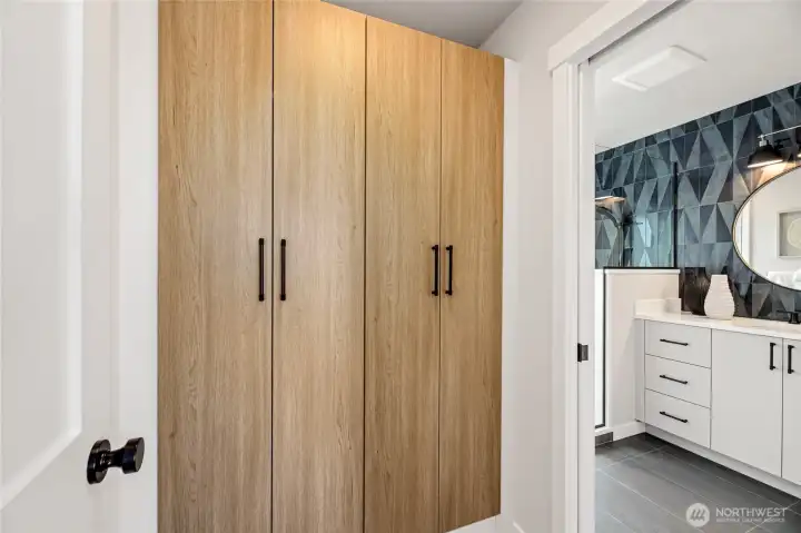 Custom Closet. (Pic of Unit A)