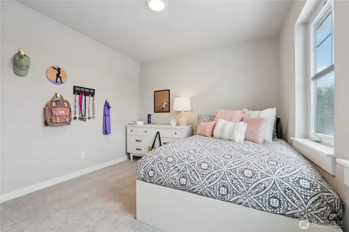 One of three bedrooms One of three bedrooms