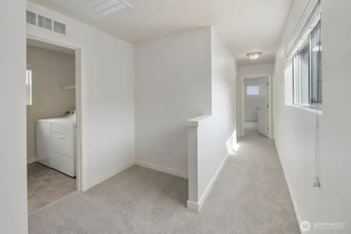 Upstairs Nook/laundry
