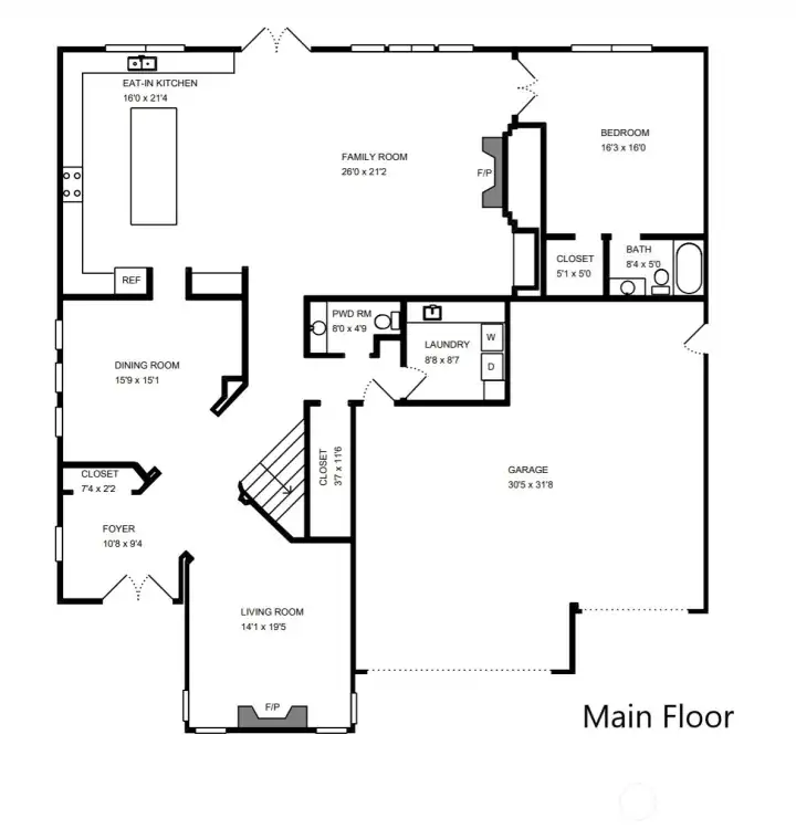 Main Floor Plan