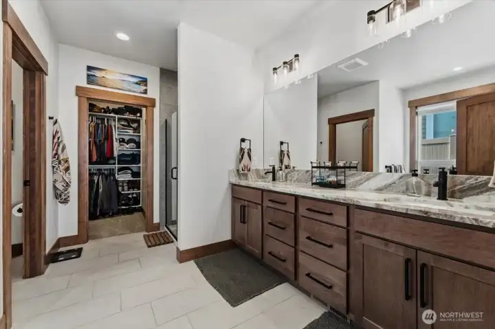 Primary Bathroom and Closet