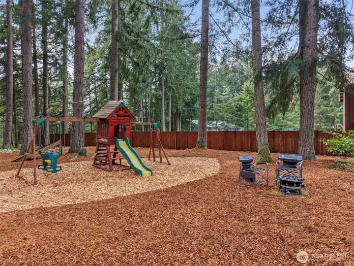 Large play area with fresh play chips