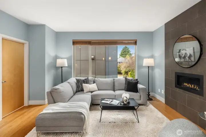 gas fireplace