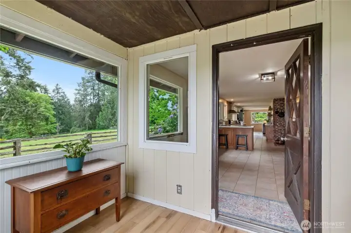 Entry to main home