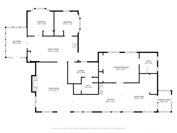 Main House Floor Plan