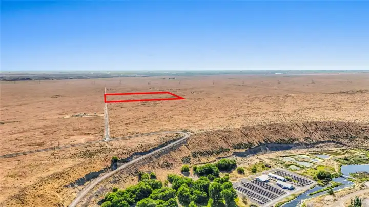 Up the fish hatchery road alongside the hill, it's quick access to get to the property in this vast and amazing space where you'll have views all day from the sunrise to sunset!