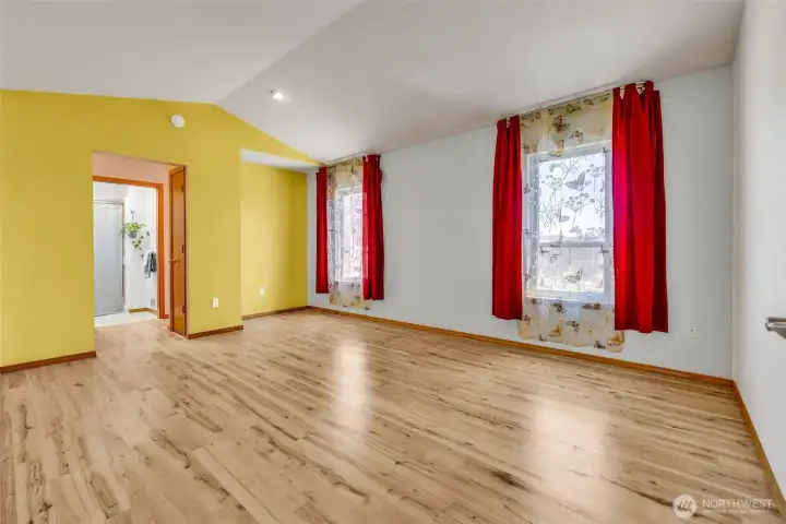 Light & Bright Primary Suite with it's own entrance