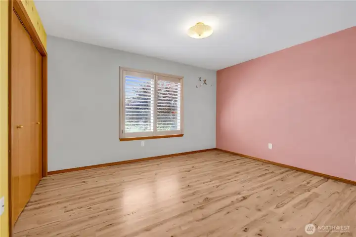 2nd Bedroom on South Side of the Home
