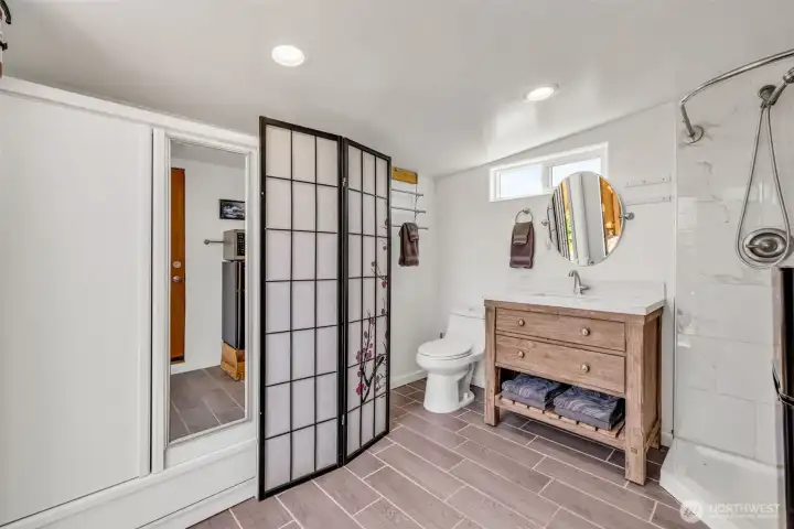 Shed bathroom