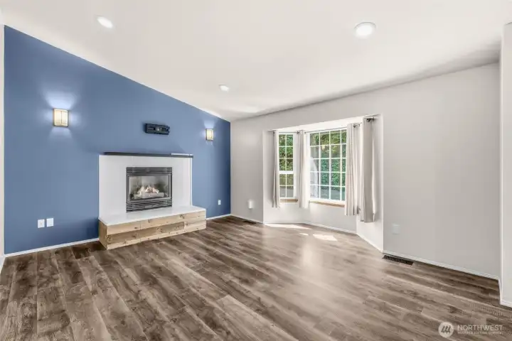 New luxury vinyl plank graces this home throughout.